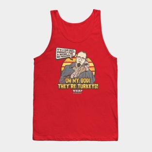 WKRP OH MY GOD VINTAGE retro Tank Top